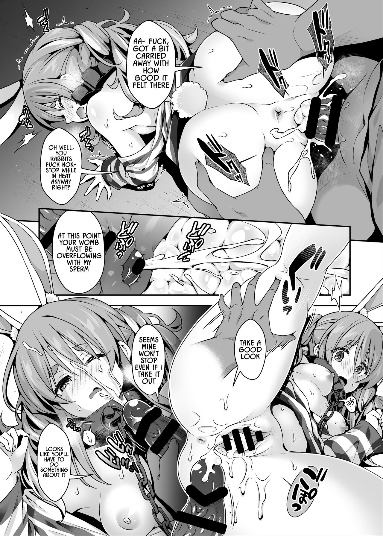 [Hachinoko P (hatigo)]Yasei no Usagi ga Nakama ni Naritasou ni Kochira wo Miteiru "Darkness" | Wild Rabbit Is Looking At You As If It Wants To Be Friends "Darkness"(Usada Pekora) [English] [Lidl Translations] [Digital] Page 8