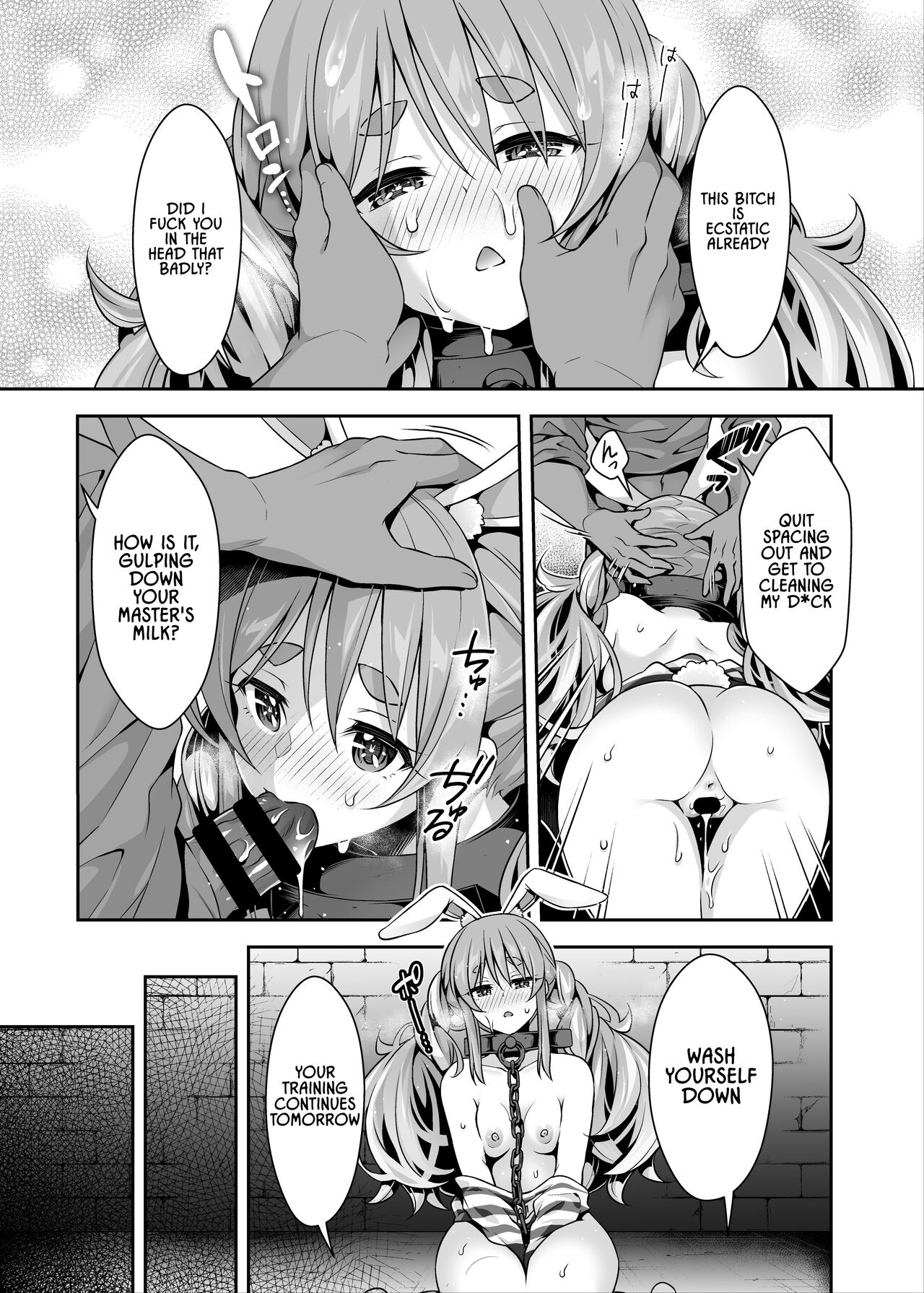 [Hachinoko P (hatigo)]Yasei no Usagi ga Nakama ni Naritasou ni Kochira wo Miteiru "Darkness" | Wild Rabbit Is Looking At You As If It Wants To Be Friends "Darkness"(Usada Pekora) [English] [Lidl Translations] [Digital] Page 9