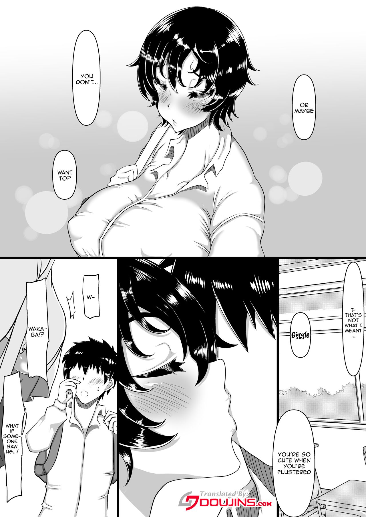 [Chae]Furin Chuudoku ni Natta Kanojo wa Yori Tsuyoi Shigeki o Motomete Netorare Douga o Kareshi ni Okuru | A Girlfriend Addicted to Cheating Sends a Netorare Video To Her Boyfriend In Search of Greater Stimulus[English] {Doujins.com} Page 3
