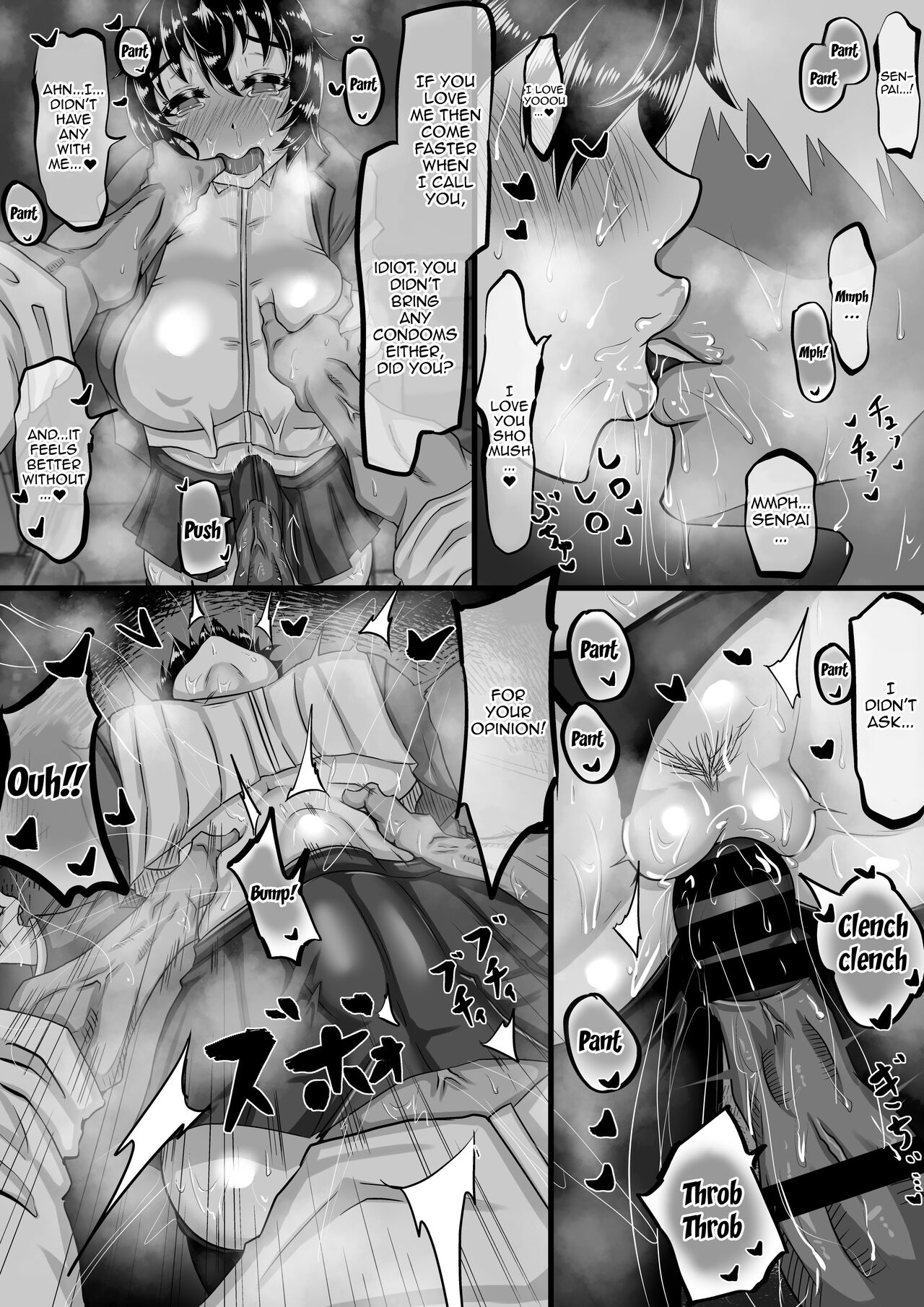 [Chae]Furin Chuudoku ni Natta Kanojo wa Yori Tsuyoi Shigeki o Motomete Netorare Douga o Kareshi ni Okuru | A Girlfriend Addicted to Cheating Sends a Netorare Video To Her Boyfriend In Search of Greater Stimulus[English] {Doujins.com} Page 40