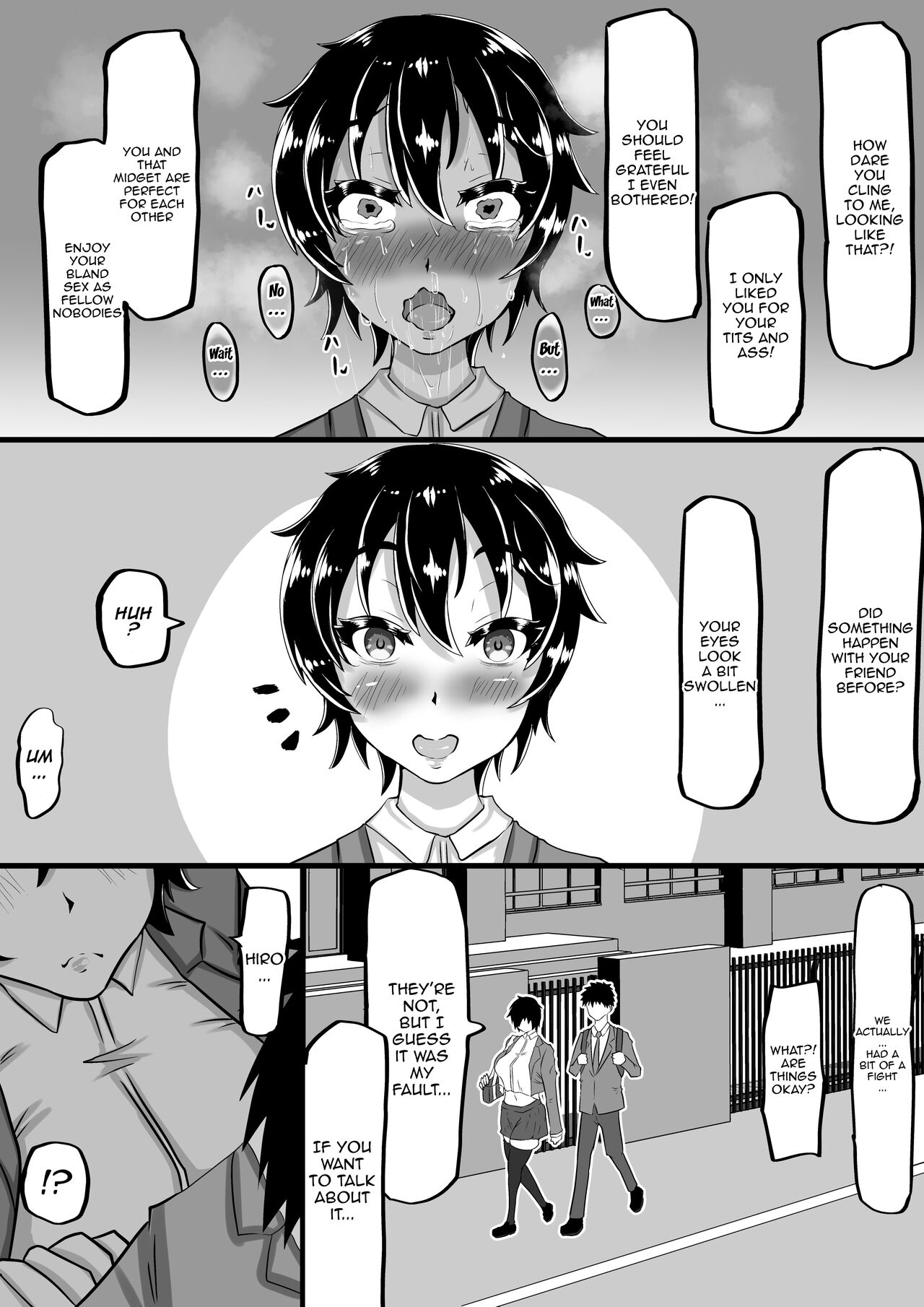 [Chae]Furin Chuudoku ni Natta Kanojo wa Yori Tsuyoi Shigeki o Motomete Netorare Douga o Kareshi ni Okuru | A Girlfriend Addicted to Cheating Sends a Netorare Video To Her Boyfriend In Search of Greater Stimulus[English] {Doujins.com} Page 44