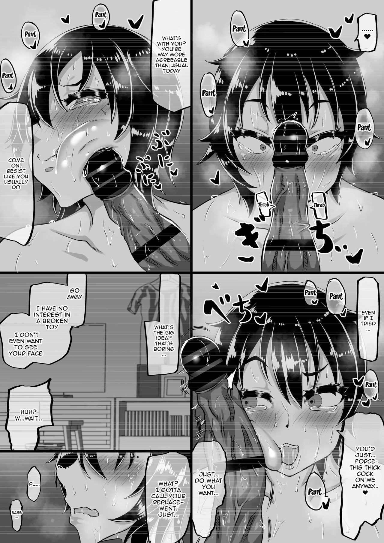 [Chae]Furin Chuudoku ni Natta Kanojo wa Yori Tsuyoi Shigeki o Motomete Netorare Douga o Kareshi ni Okuru | A Girlfriend Addicted to Cheating Sends a Netorare Video To Her Boyfriend In Search of Greater Stimulus[English] {Doujins.com} Page 68