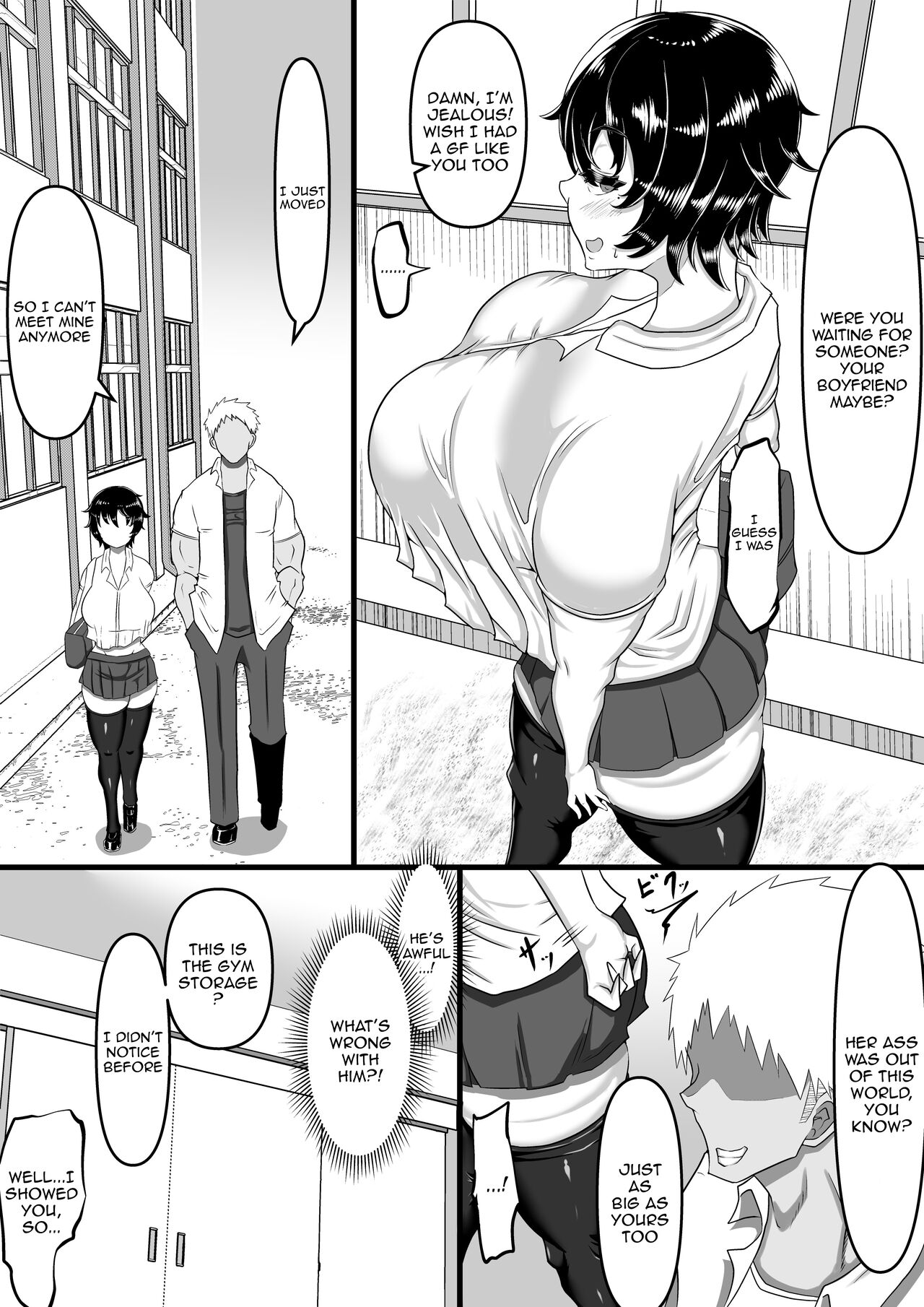 [Chae]Furin Chuudoku ni Natta Kanojo wa Yori Tsuyoi Shigeki o Motomete Netorare Douga o Kareshi ni Okuru | A Girlfriend Addicted to Cheating Sends a Netorare Video To Her Boyfriend In Search of Greater Stimulus[English] {Doujins.com} Page 7