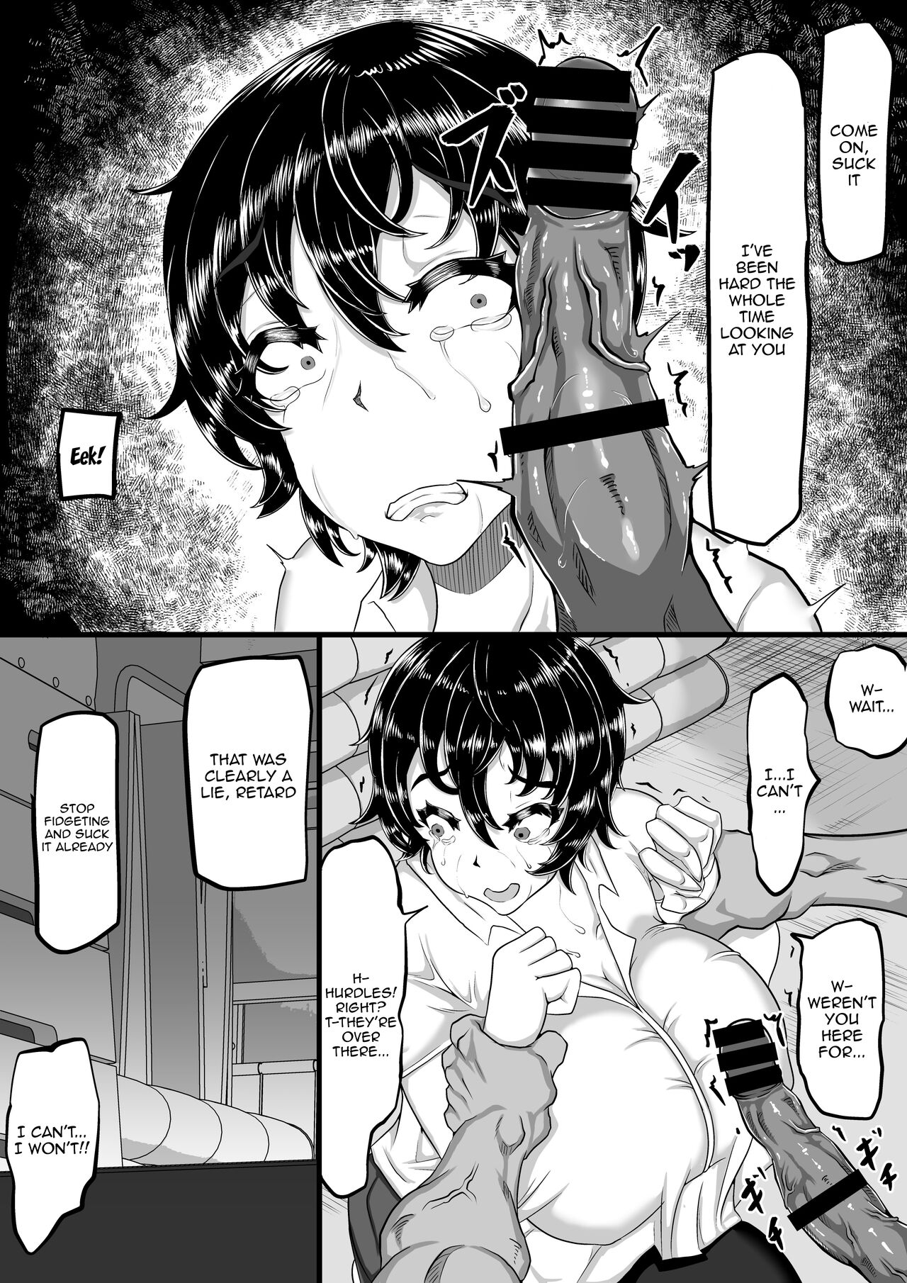 [Chae]Furin Chuudoku ni Natta Kanojo wa Yori Tsuyoi Shigeki o Motomete Netorare Douga o Kareshi ni Okuru | A Girlfriend Addicted to Cheating Sends a Netorare Video To Her Boyfriend In Search of Greater Stimulus[English] {Doujins.com} Page 9