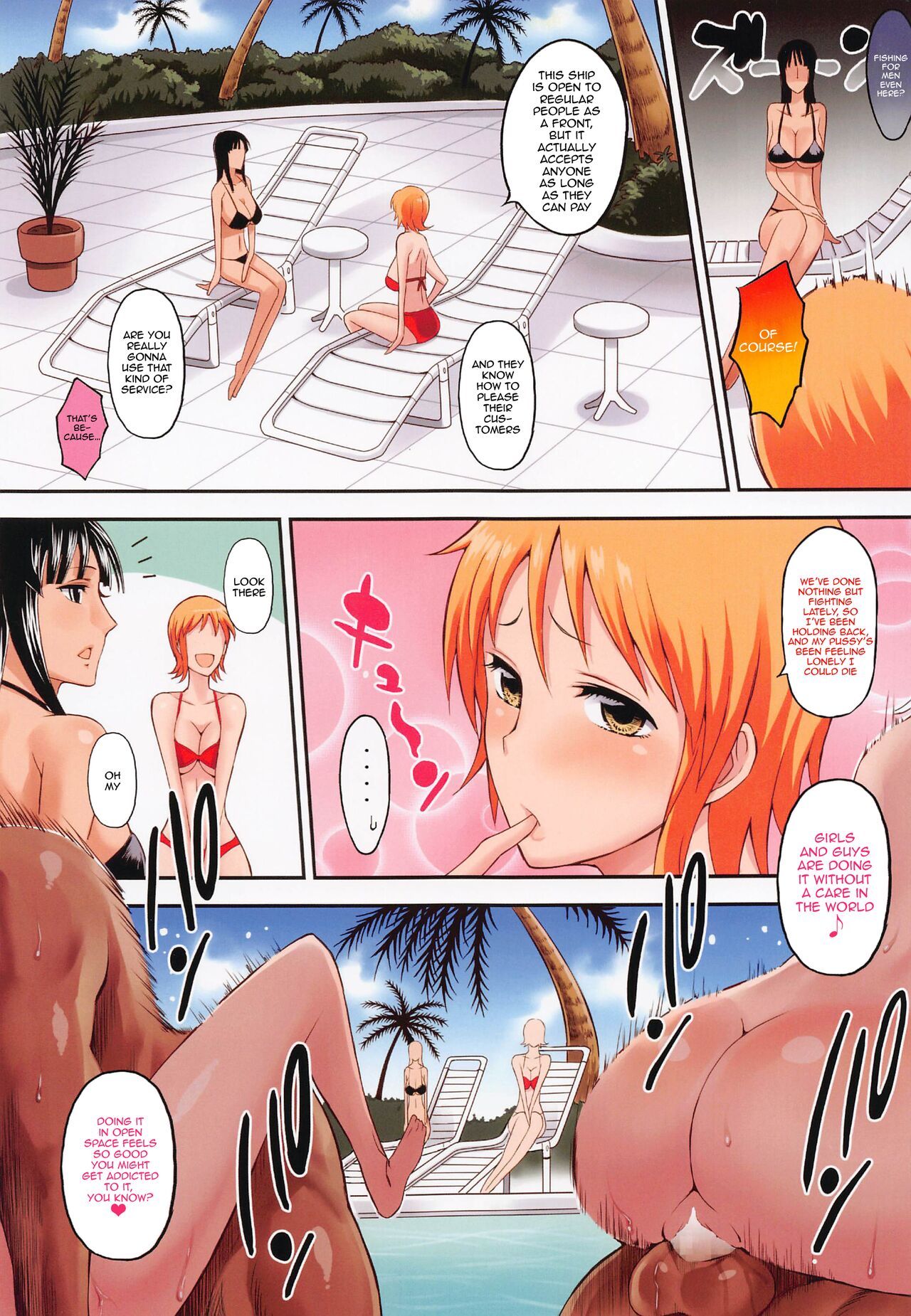 (C101) [Diogenes Club (Haikawa Hemlen)]Rakuen Onna Kaizoku - Woman pirate in paradise Full Color | Women Pirates in Paradise Full Color(One Piece) [English] {Doujins.com} Page 4
