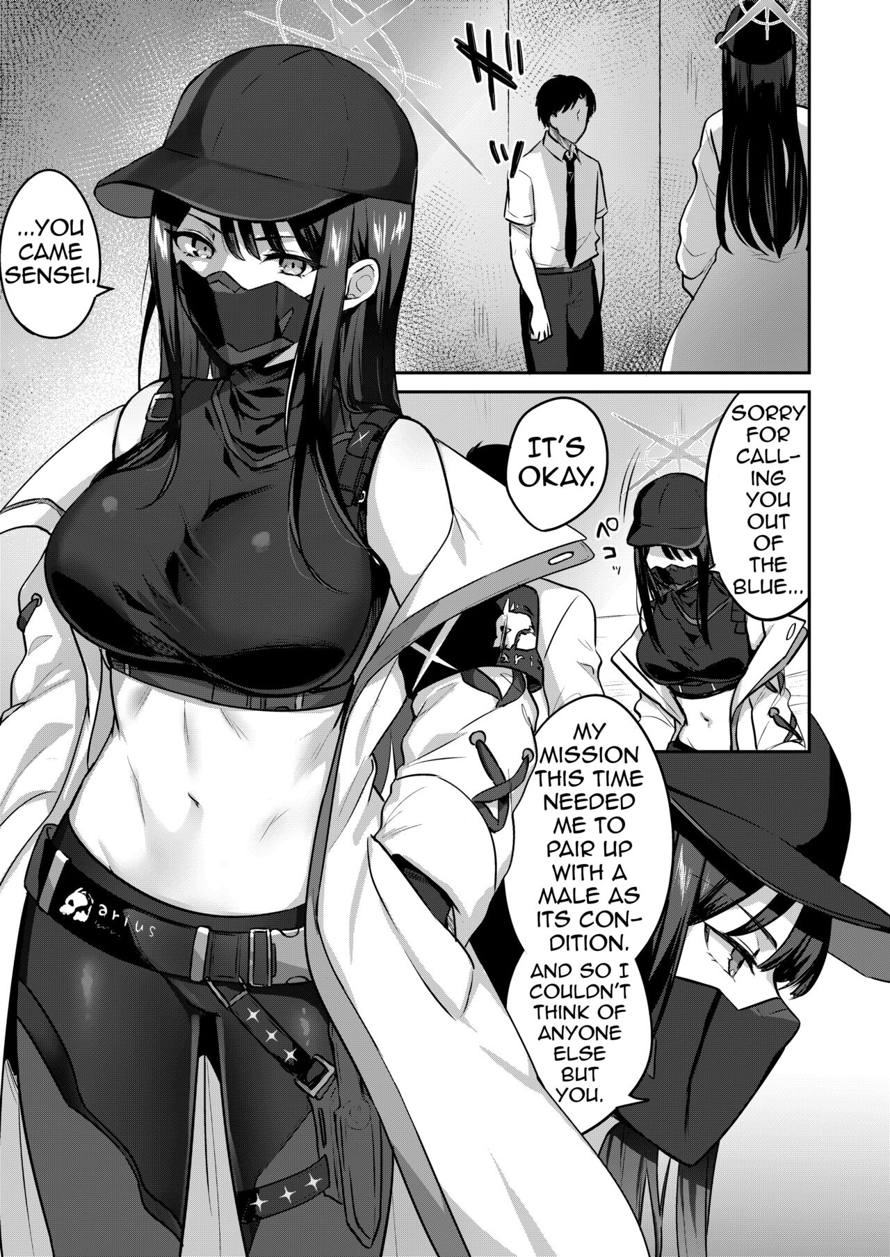 [Kakinotanehitotsubu (Kakino Nashiko)]Saori to xxx Shinai to Derarenai Heya | I Can’t Leave This Room Until I XXX Saori(Blue Archive) [English] [Shiririn] [Digital] Page 4