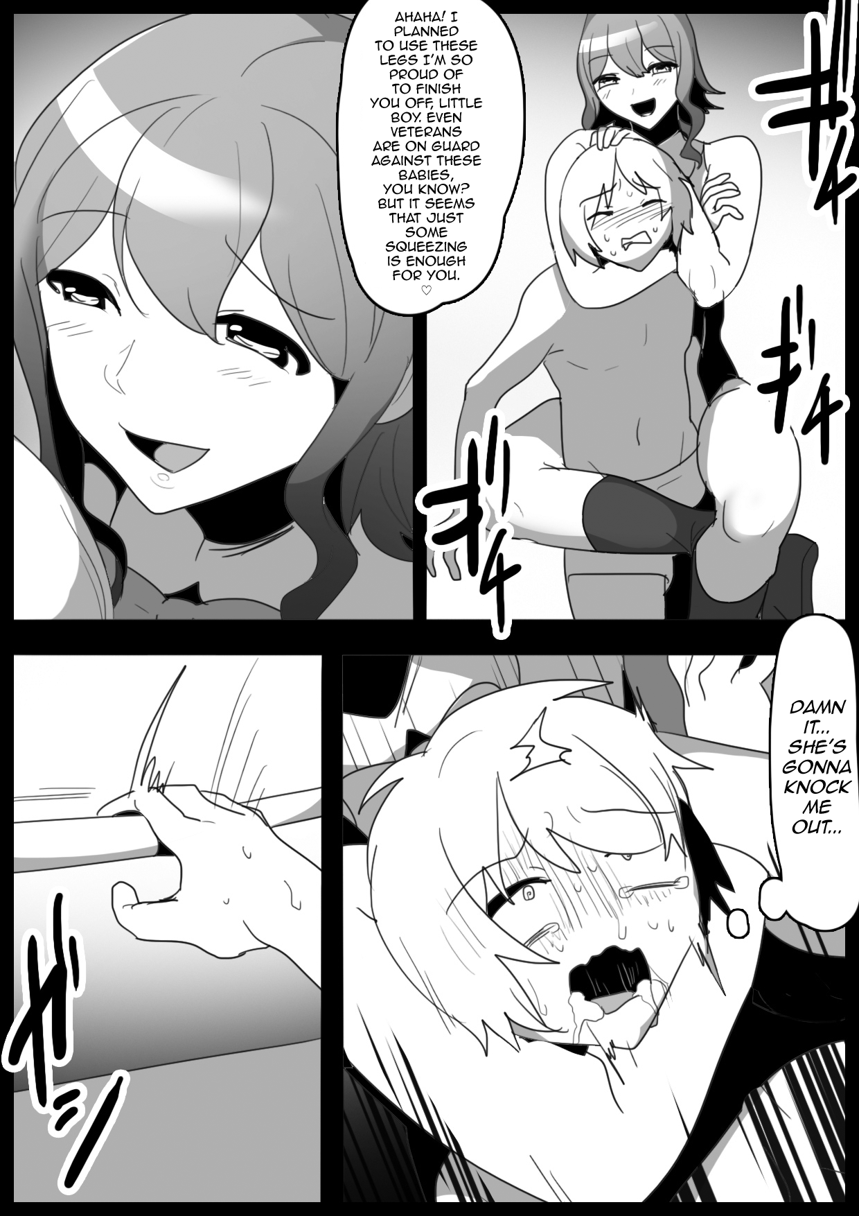 [The Nation of Head Scissors (Toppogi)]Girls Beat! vs Rina[English] [mysterymeat3] Page 10