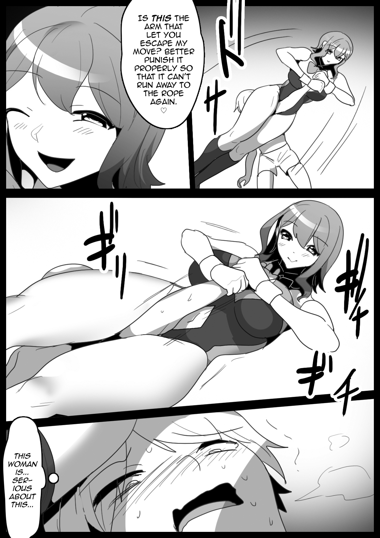 [The Nation of Head Scissors (Toppogi)]Girls Beat! vs Rina[English] [mysterymeat3] Page 12