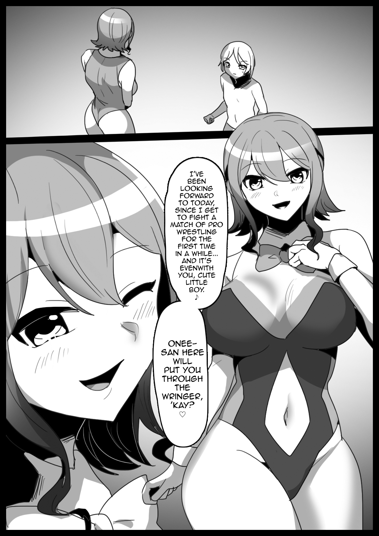 [The Nation of Head Scissors (Toppogi)]Girls Beat! vs Rina[English] [mysterymeat3] Page 2