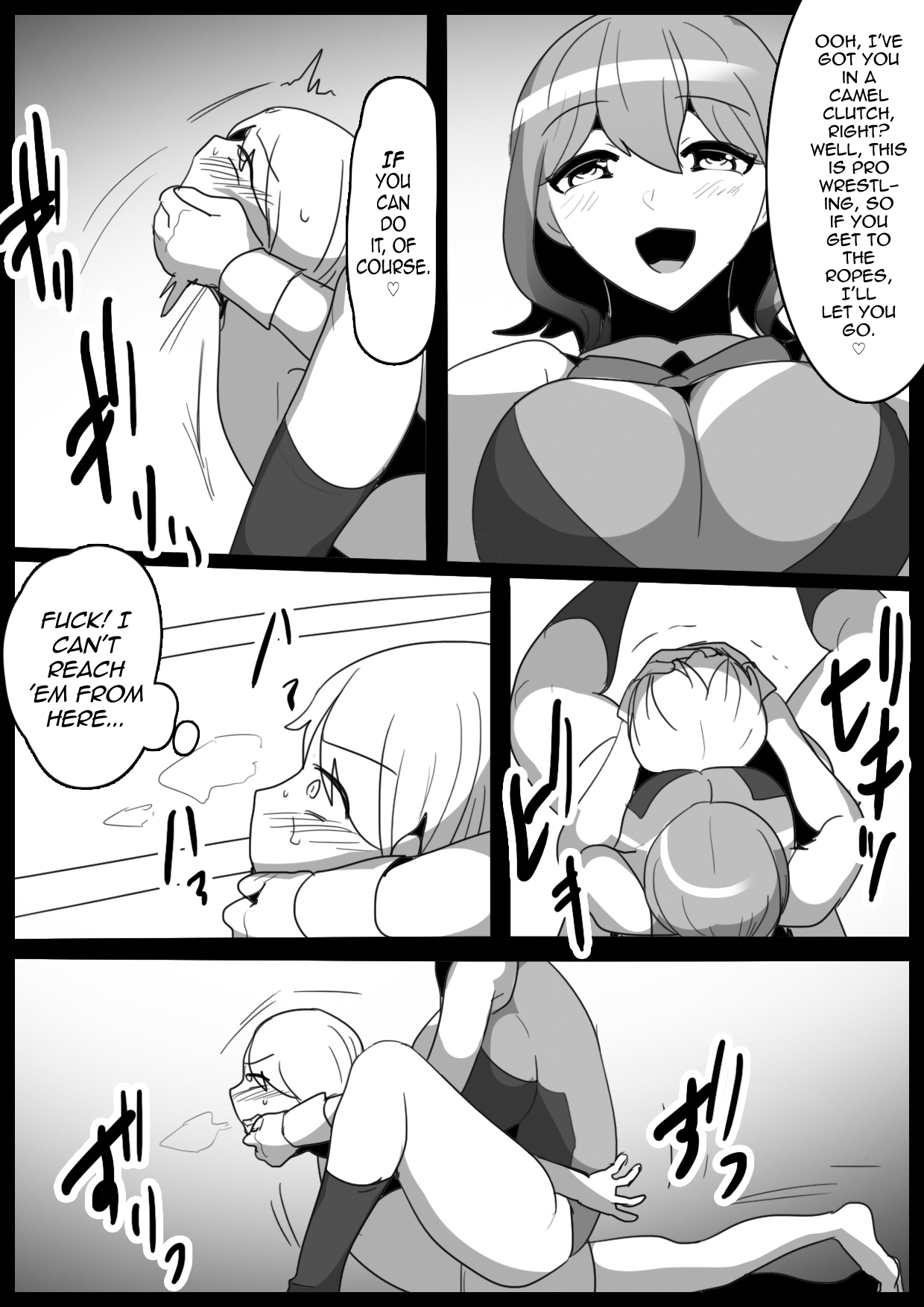 [The Nation of Head Scissors (Toppogi)]Girls Beat! vs Rina[English] [mysterymeat3] Page 7