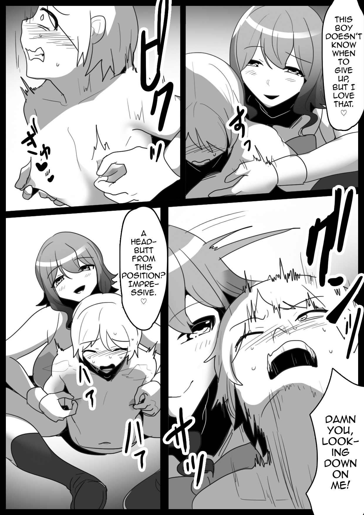 [The Nation of Head Scissors (Toppogi)]Girls Beat! vs Rina[English] [mysterymeat3] Page 8