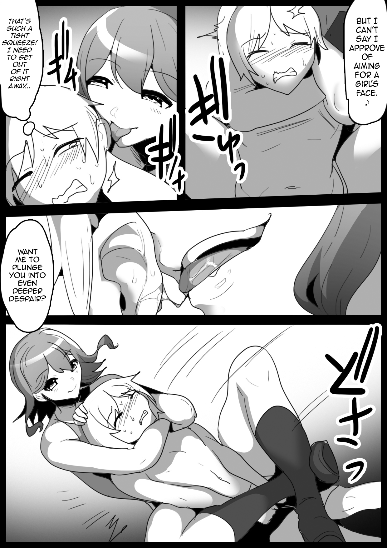 [The Nation of Head Scissors (Toppogi)]Girls Beat! vs Rina[English] [mysterymeat3] Page 9