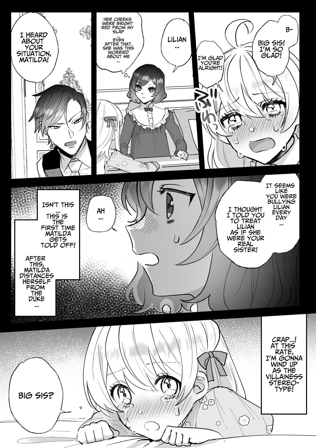 [Kyoutansan (Daizu)]Danzai Route o Kaihi Shiyou to Shita Akuyaku Reijou wa Futanari Seijo no Imouto ni Dekiai Saremashita[English] [Kusanuu] Page 11