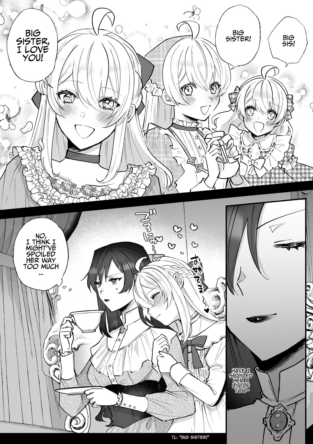 [Kyoutansan (Daizu)]Danzai Route o Kaihi Shiyou to Shita Akuyaku Reijou wa Futanari Seijo no Imouto ni Dekiai Saremashita[English] [Kusanuu] Page 13