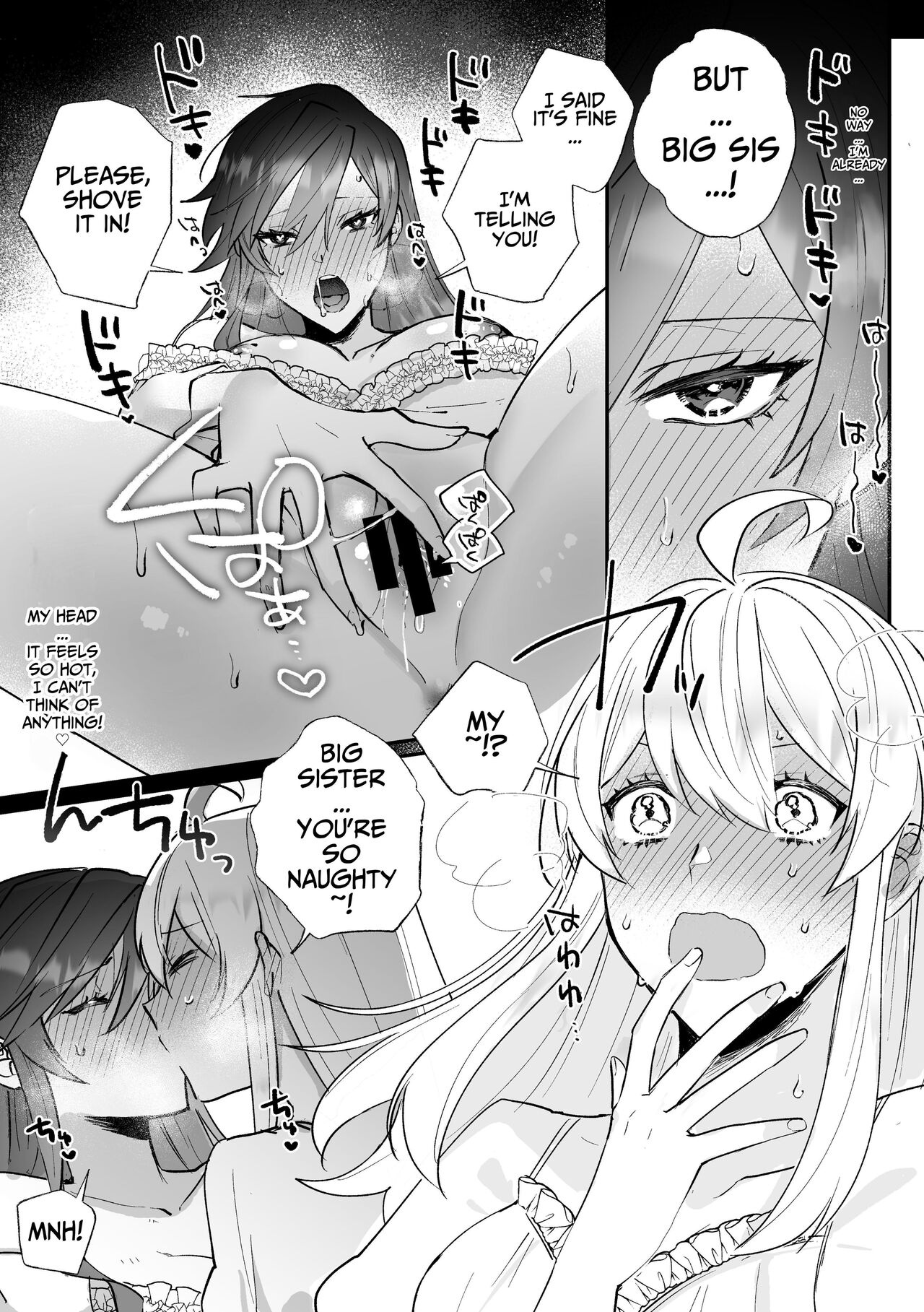 [Kyoutansan (Daizu)]Danzai Route o Kaihi Shiyou to Shita Akuyaku Reijou wa Futanari Seijo no Imouto ni Dekiai Saremashita[English] [Kusanuu] Page 36