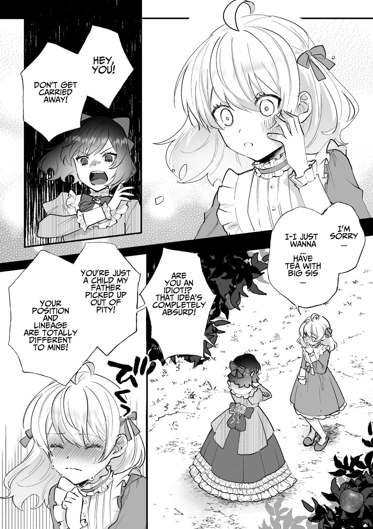 [Kyoutansan (Daizu)]Danzai Route o Kaihi Shiyou to Shita Akuyaku Reijou wa Futanari Seijo no Imouto ni Dekiai Saremashita[English] [Kusanuu] Page 5