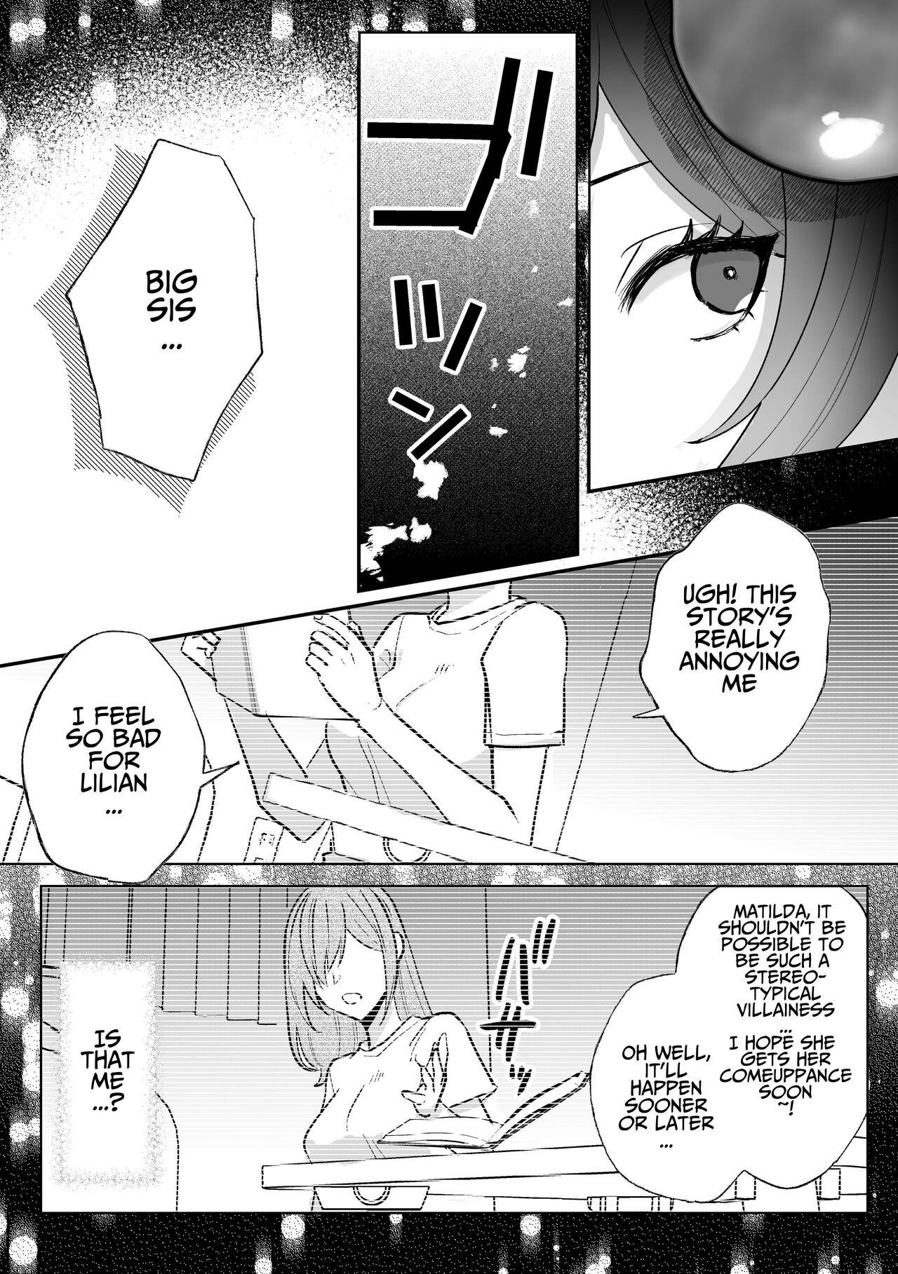 [Kyoutansan (Daizu)]Danzai Route o Kaihi Shiyou to Shita Akuyaku Reijou wa Futanari Seijo no Imouto ni Dekiai Saremashita[English] [Kusanuu] Page 8