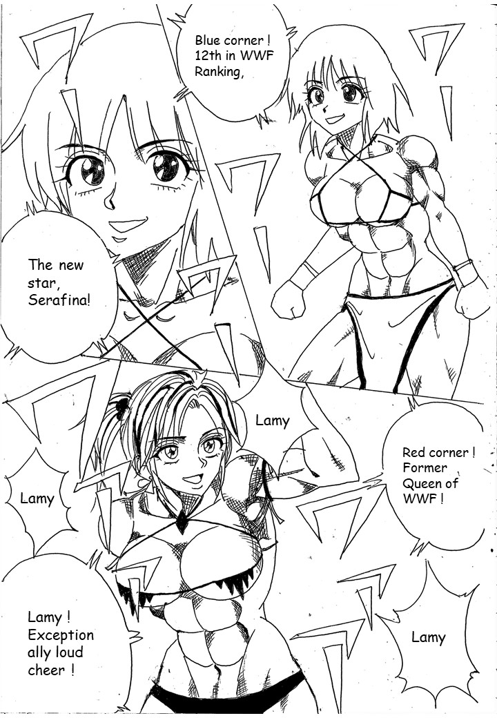 [Yama]Chousen-sha Kettei-sen Lamy VS Serafina[English] Page 11