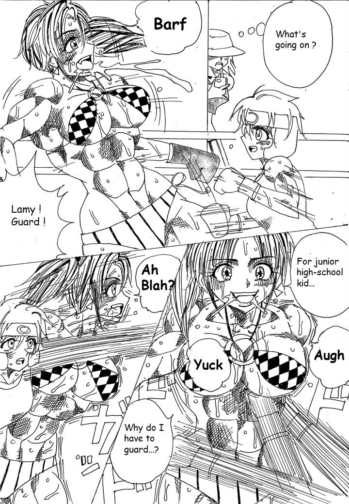 [Yama]Chousen-sha Kettei-sen Lamy VS Serafina[English] Page 113