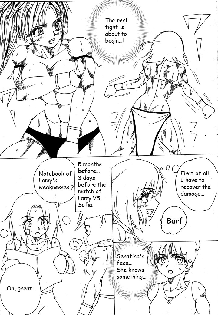 [Yama]Chousen-sha Kettei-sen Lamy VS Serafina[English] Page 134