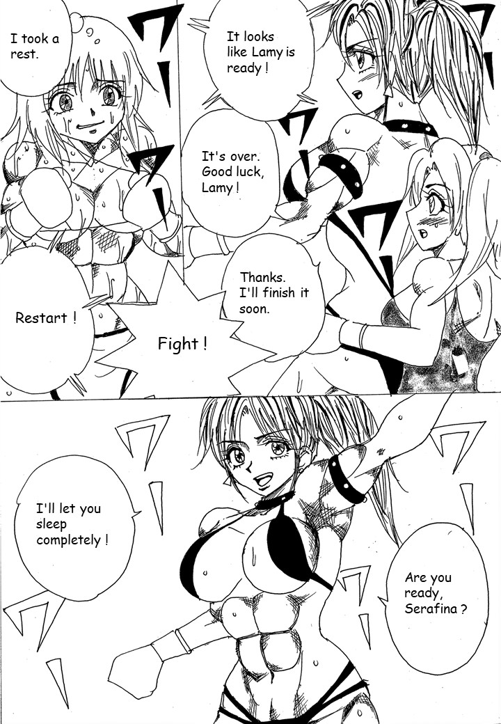 [Yama]Chousen-sha Kettei-sen Lamy VS Serafina[English] Page 136