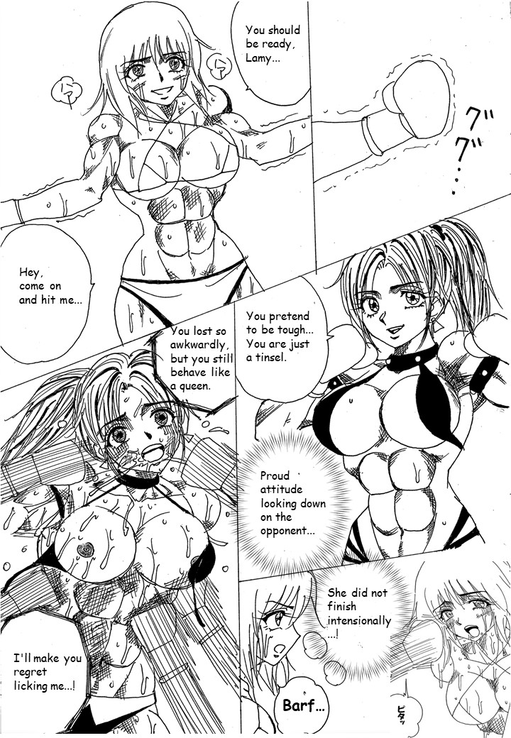 [Yama]Chousen-sha Kettei-sen Lamy VS Serafina[English] Page 137