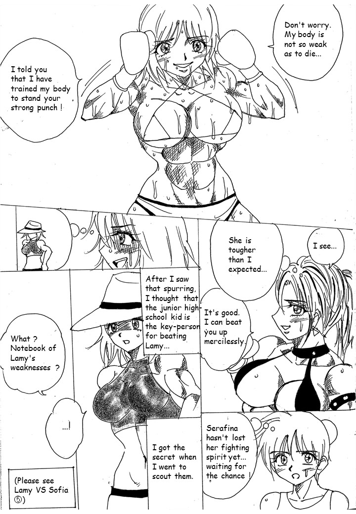 [Yama]Chousen-sha Kettei-sen Lamy VS Serafina[English] Page 139