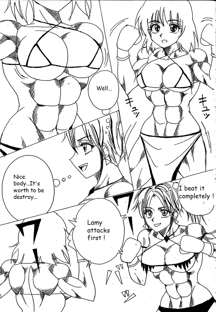 [Yama]Chousen-sha Kettei-sen Lamy VS Serafina[English] Page 14