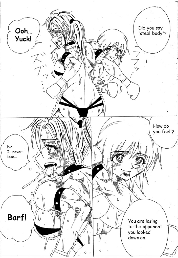[Yama]Chousen-sha Kettei-sen Lamy VS Serafina[English] Page 161