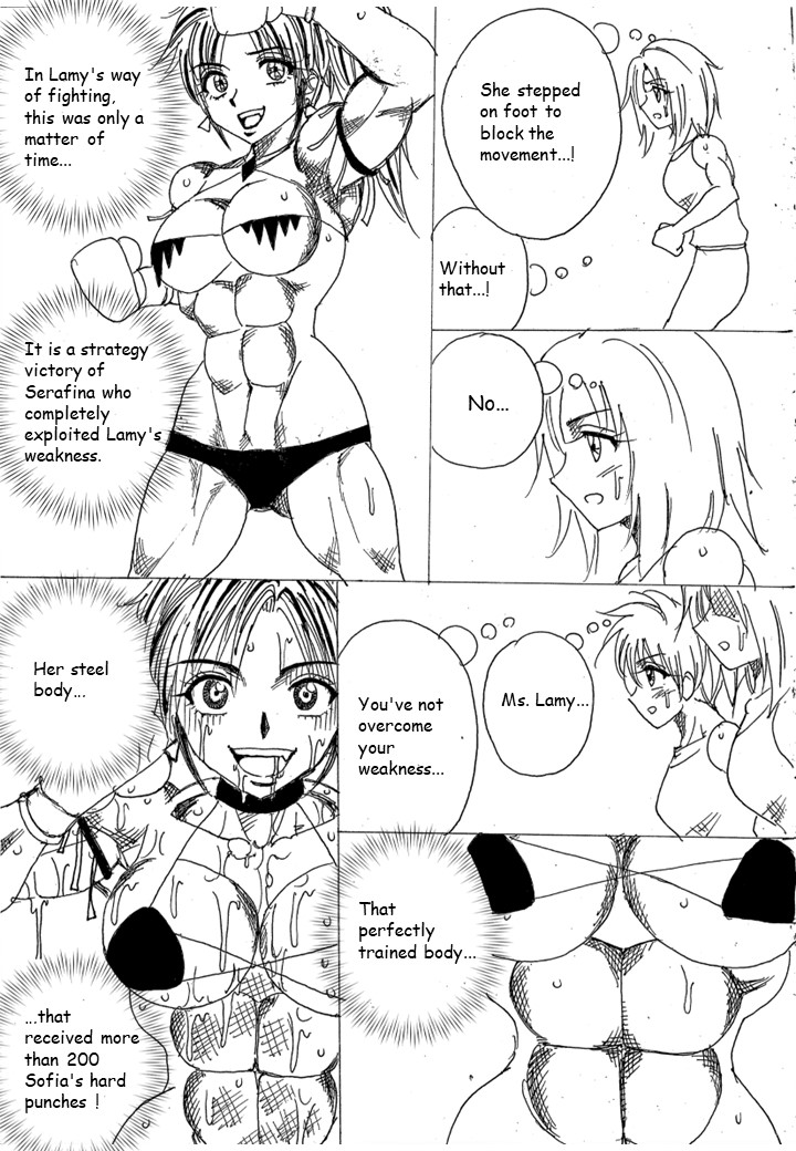 [Yama]Chousen-sha Kettei-sen Lamy VS Serafina[English] Page 167