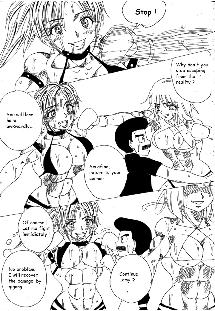 [Yama]Chousen-sha Kettei-sen Lamy VS Serafina[English] Page 174