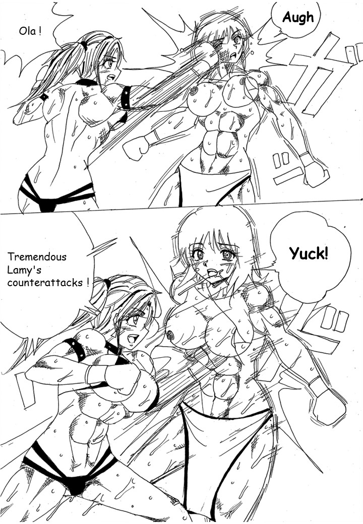 [Yama]Chousen-sha Kettei-sen Lamy VS Serafina[English] Page 198