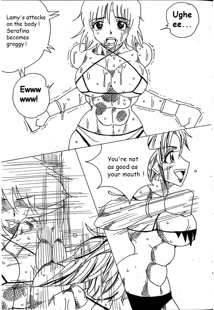 [Yama]Chousen-sha Kettei-sen Lamy VS Serafina[English] Page 20