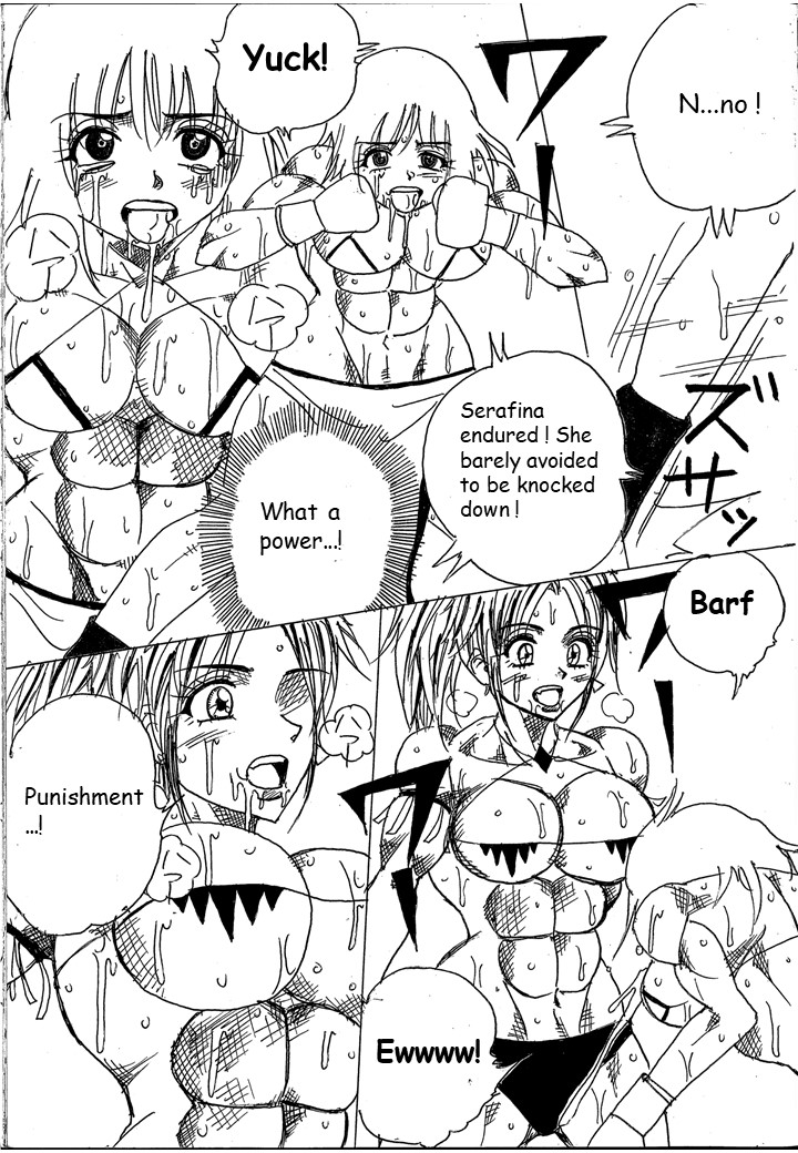 [Yama]Chousen-sha Kettei-sen Lamy VS Serafina[English] Page 36