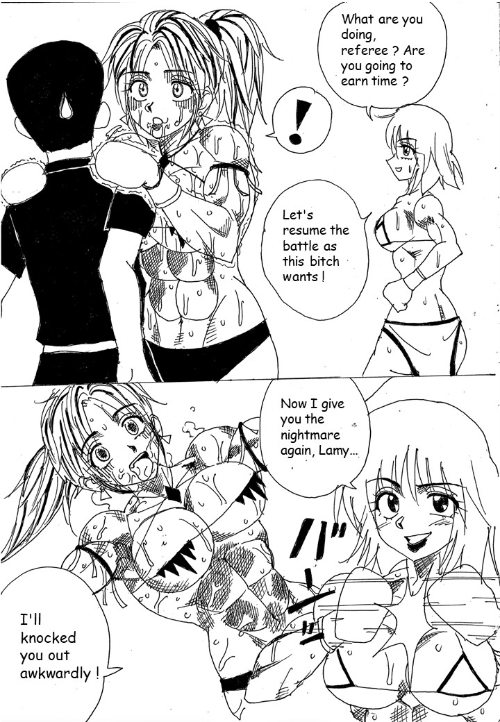 [Yama]Chousen-sha Kettei-sen Lamy VS Serafina[English] Page 55