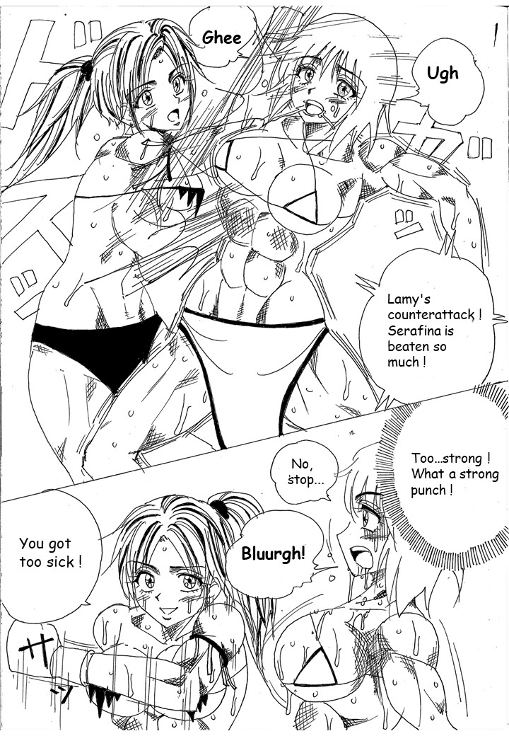 [Yama]Chousen-sha Kettei-sen Lamy VS Serafina[English] Page 64