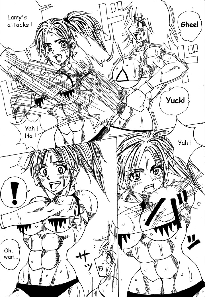 [Yama]Chousen-sha Kettei-sen Lamy VS Serafina[English] Page 72