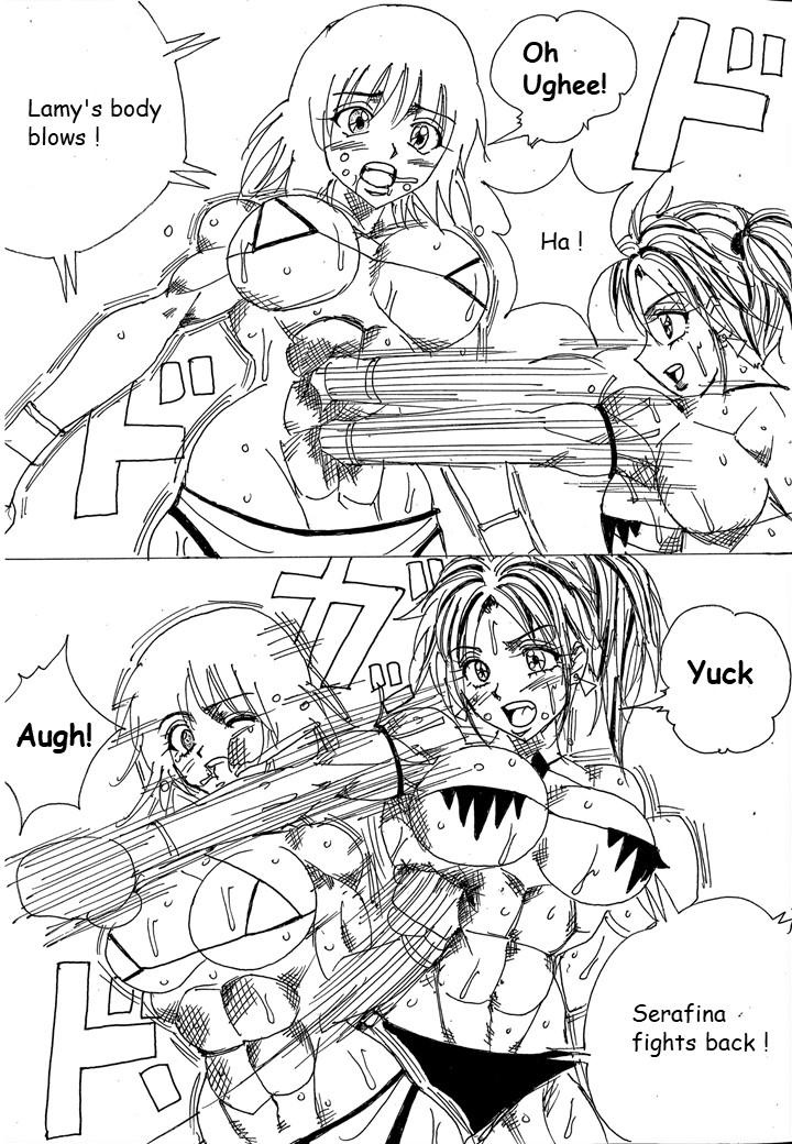 [Yama]Chousen-sha Kettei-sen Lamy VS Serafina[English] Page 77