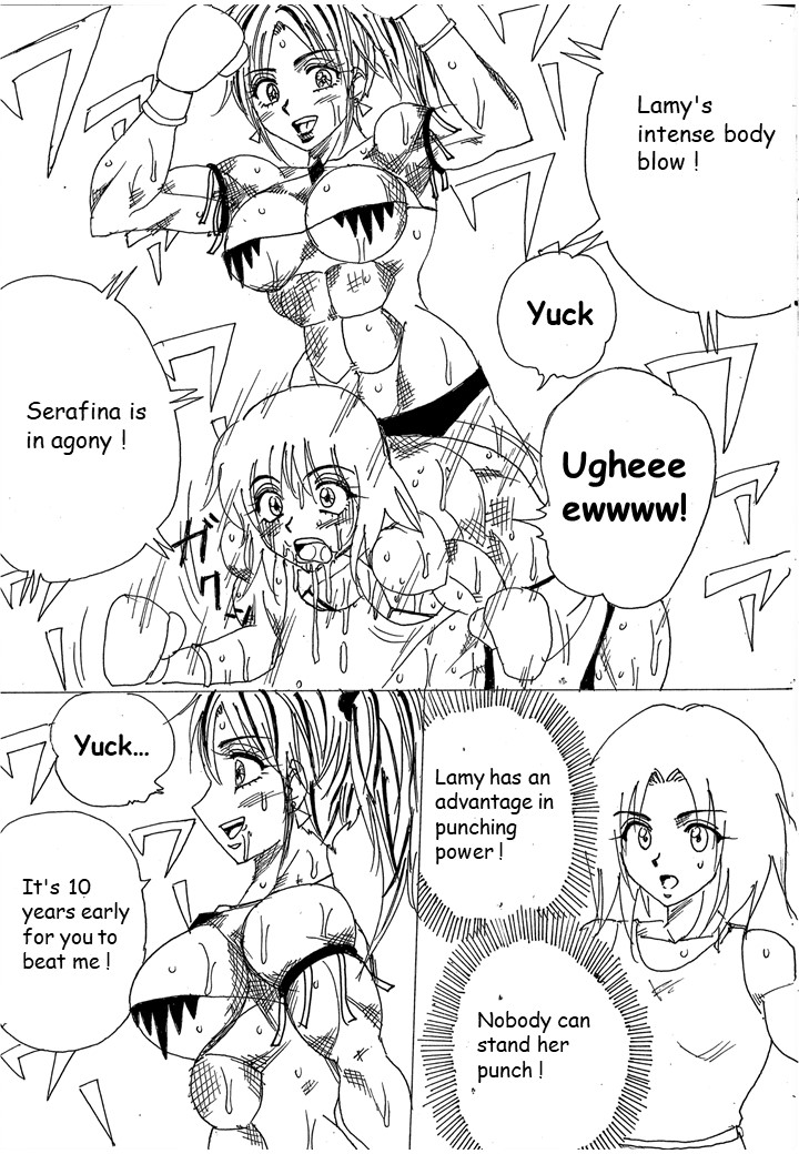 [Yama]Chousen-sha Kettei-sen Lamy VS Serafina[English] Page 80
