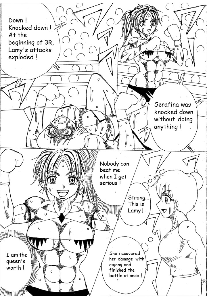 [Yama]Chousen-sha Kettei-sen Lamy VS Serafina[English] Page 91