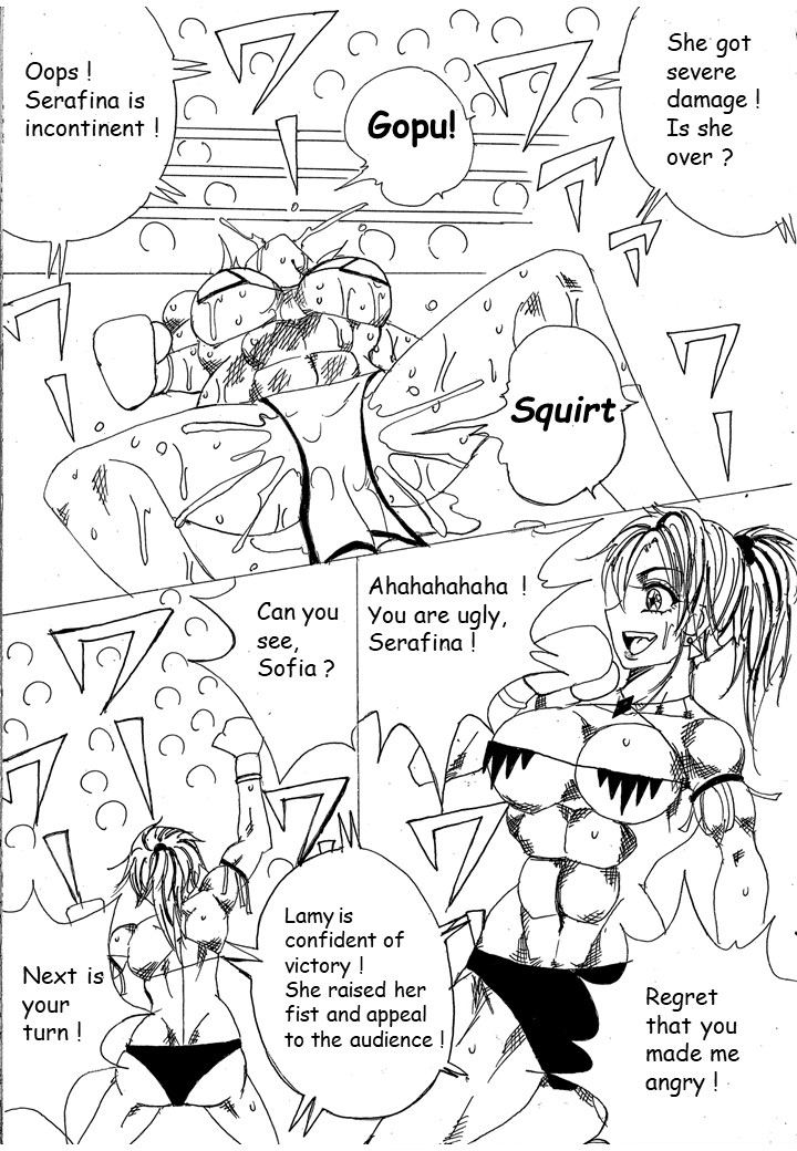 [Yama]Chousen-sha Kettei-sen Lamy VS Serafina[English] Page 92