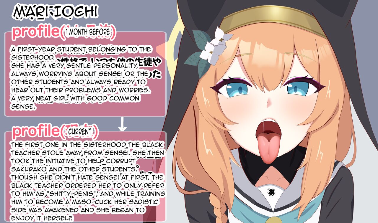 [Eru]Netorare Sisterhood ~Zangeshitsu Hen~(Blue Archive) [English] Page 34