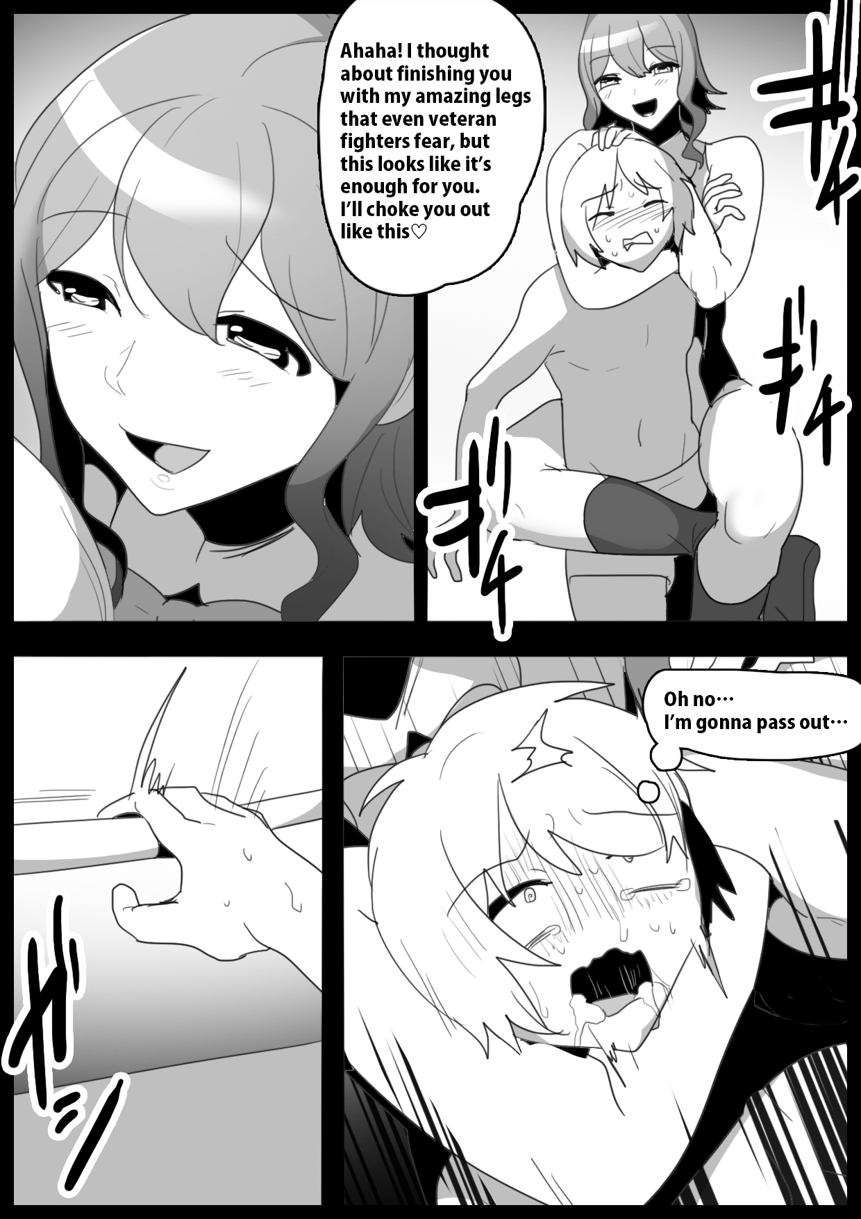 [The Nation of Head Scissors (Toppogi)]Girls Beat! -vs Rina-[English] Page 10