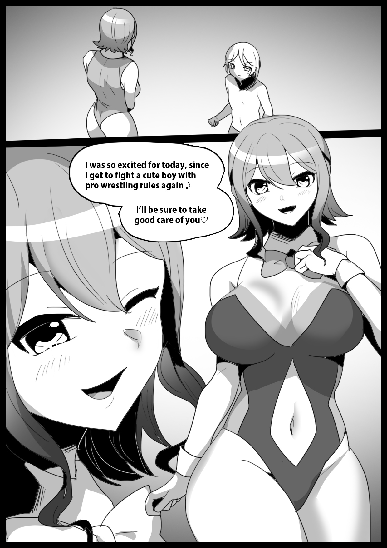 [The Nation of Head Scissors (Toppogi)]Girls Beat! -vs Rina-[English] Page 2