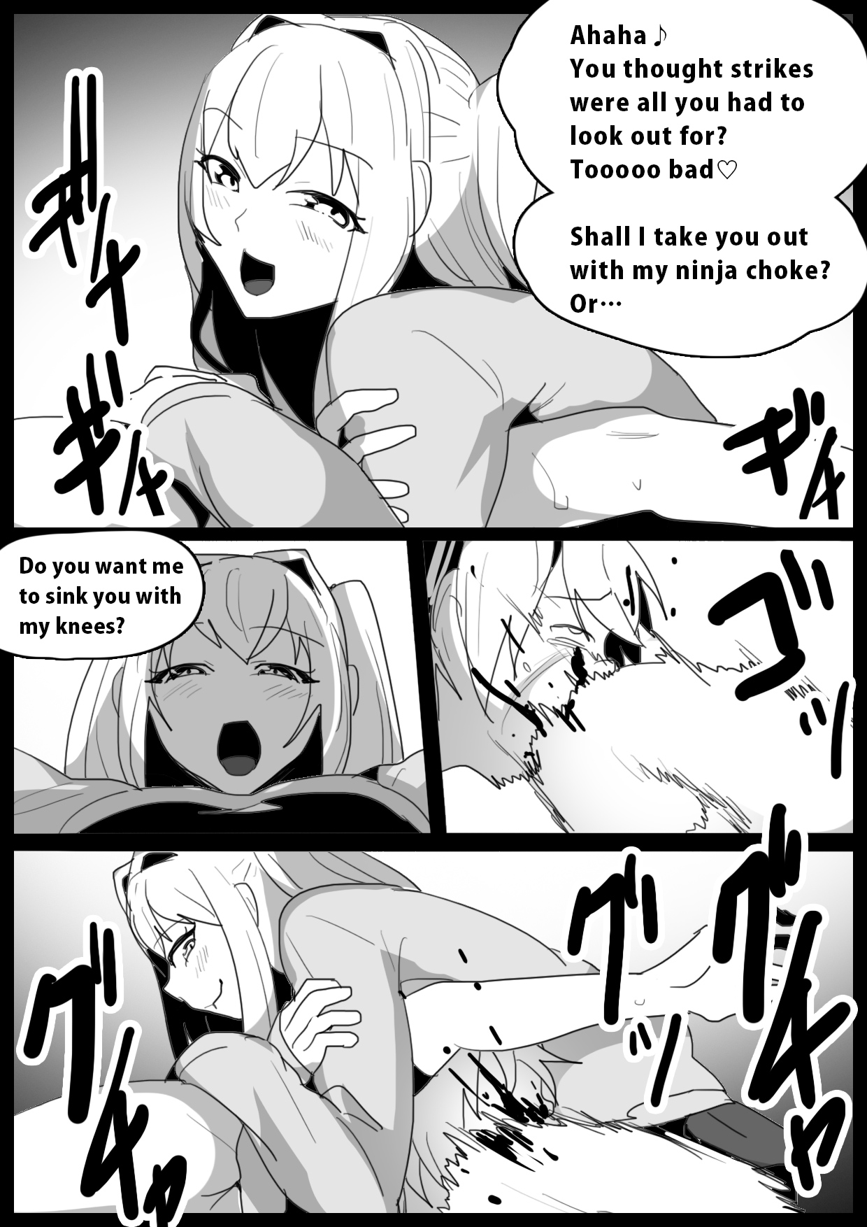 [The Nation of Head Scissors (Toppogi)]Girls Beat! -vs Moa-[English] Page 11