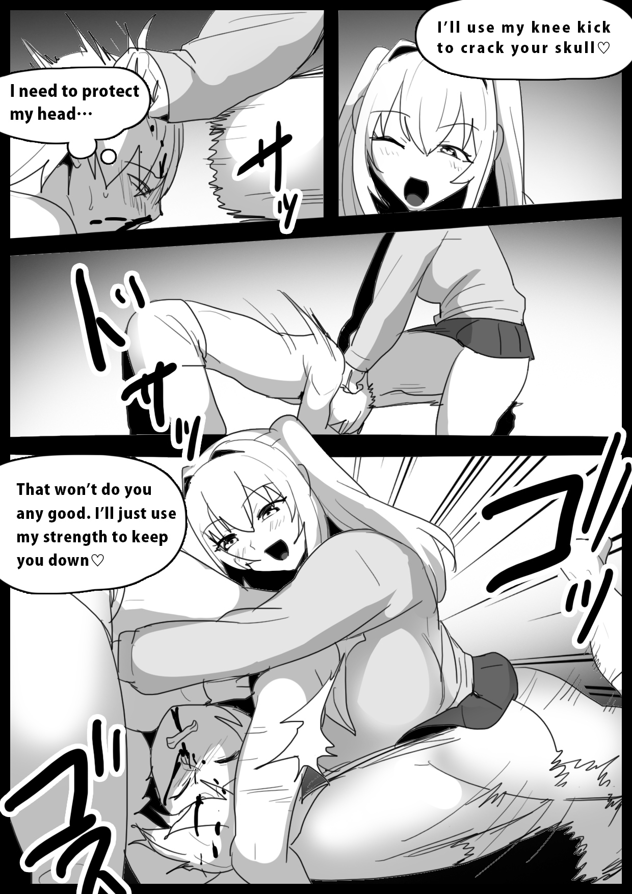 [The Nation of Head Scissors (Toppogi)]Girls Beat! -vs Moa-[English] Page 9