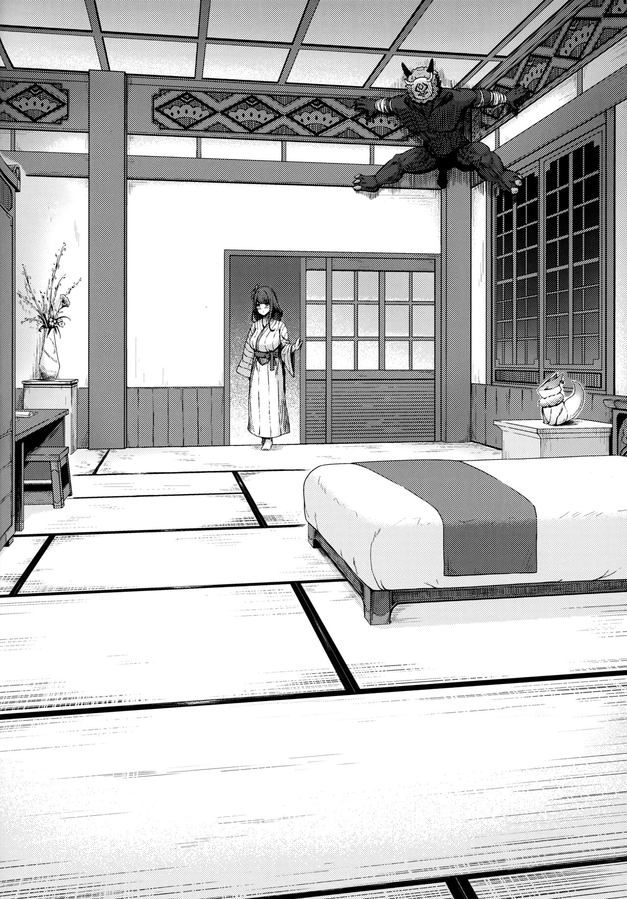 (C101) [Nanaya (Nao)]Kage-chan to Deka Churl | Raiden and the Big Hilichurl(Genshin Impact) [English] Page 7