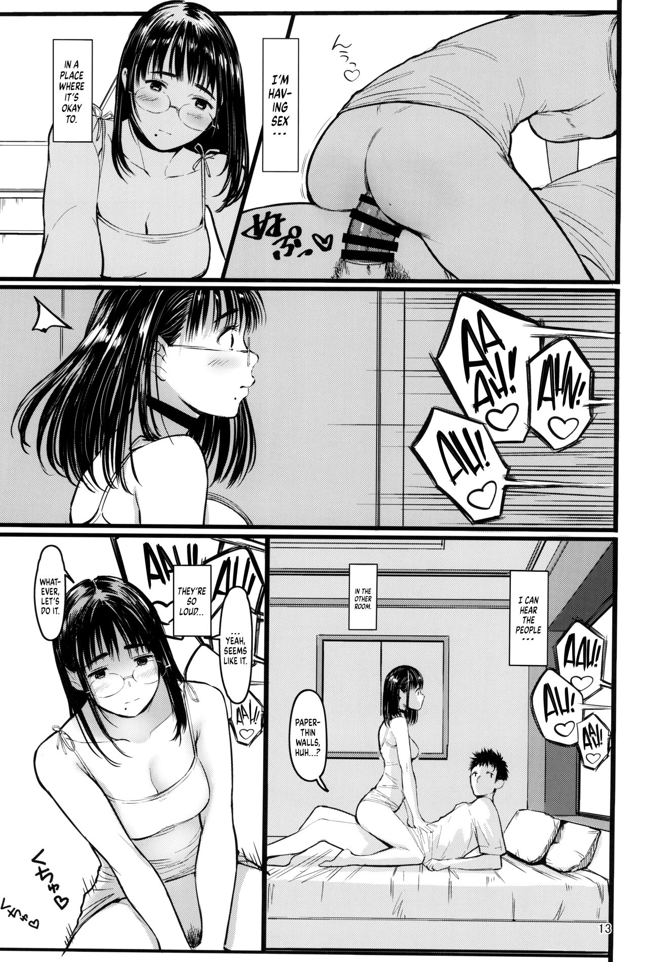 (C102) [Kuragamo (Tukinowagamo)]Tonari no Chinatsu-chan R 07 | Next Door's Chinatsu-chan R 07[English] [head empty] Page 12