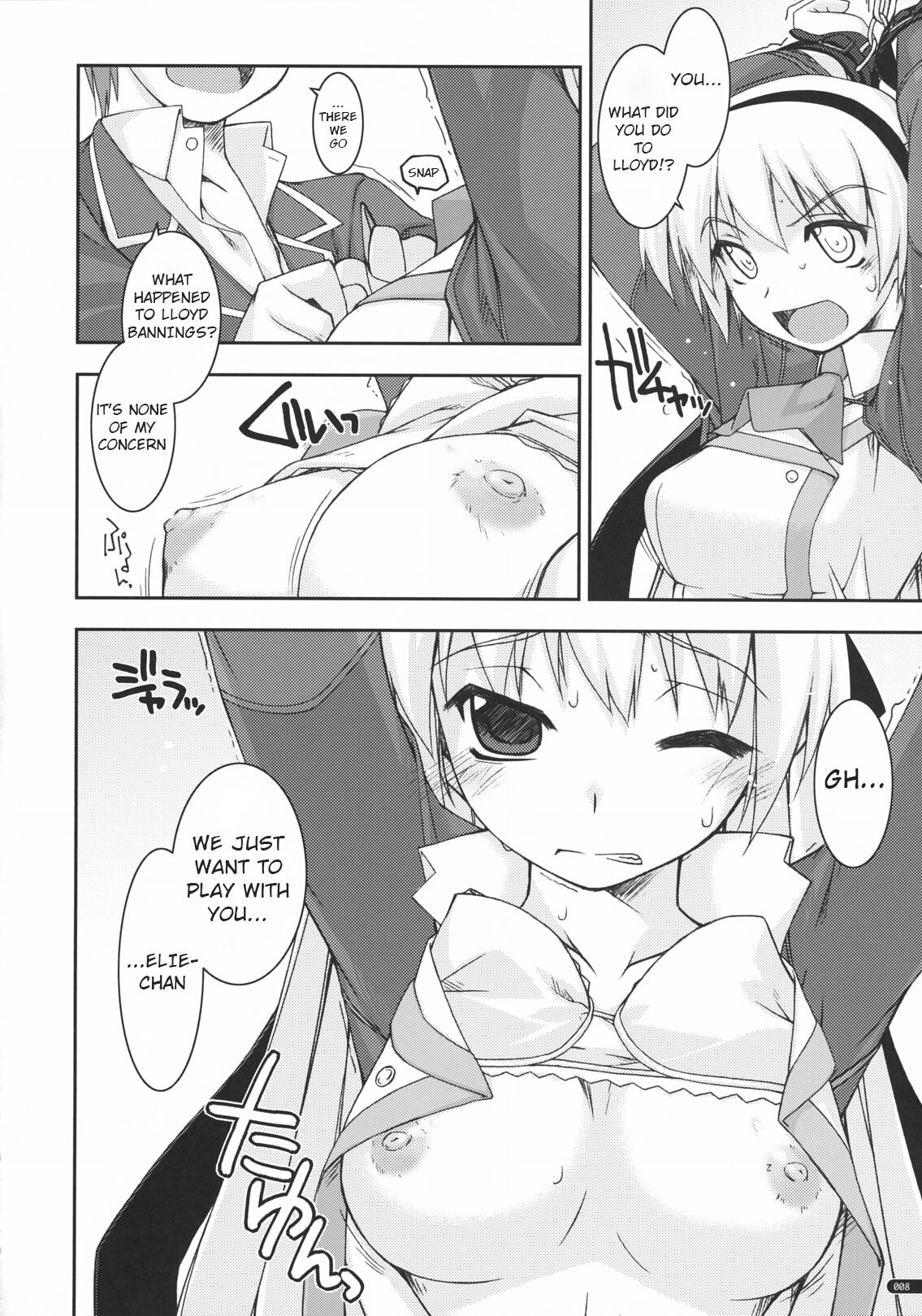 (SC50) [ANGYADOW (Shikei)]Elie Ijiri(The Legend of Heroes: Zero no Kiseki) [English] Page 7