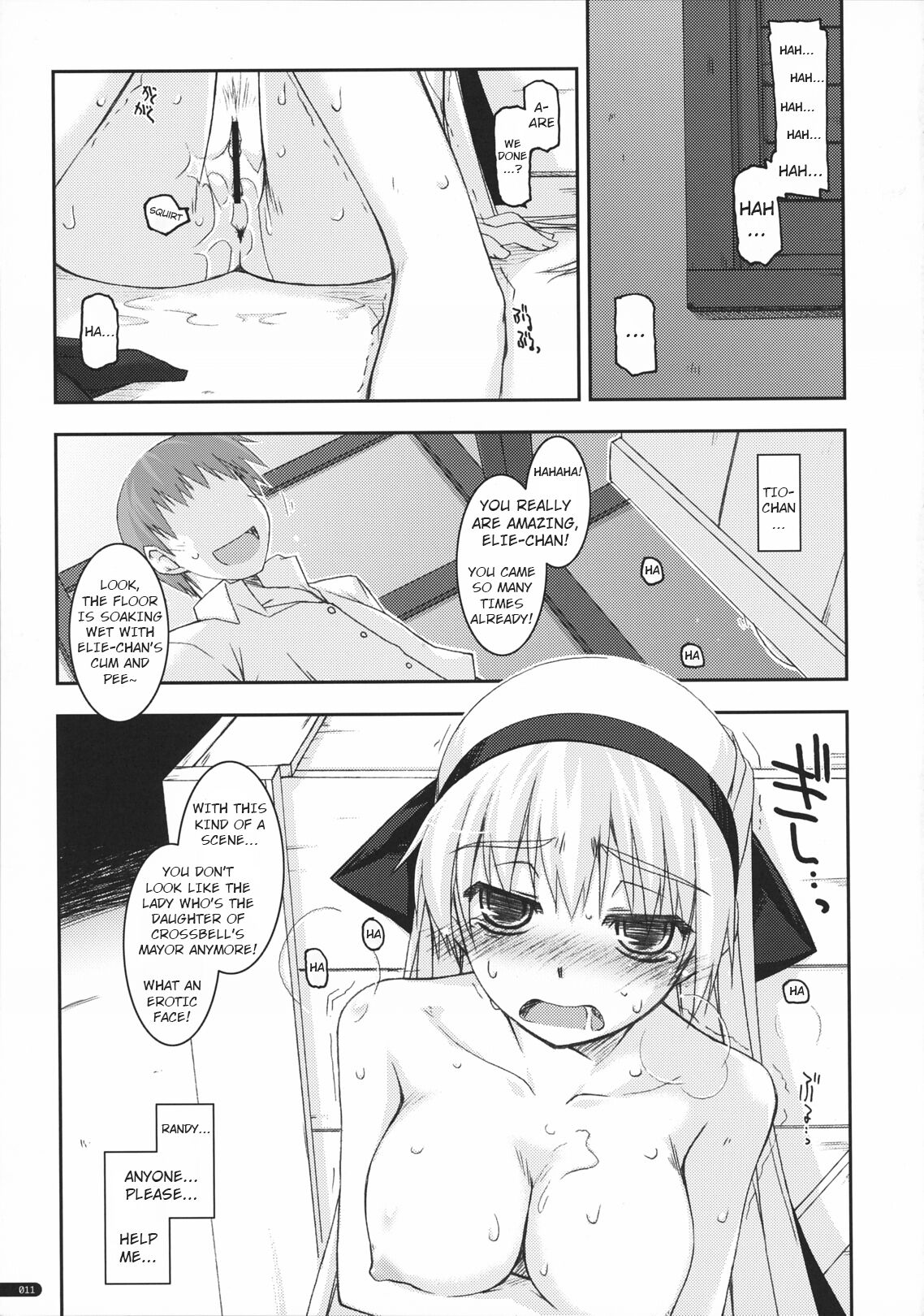 (COMIC1☆5) [ANGYADOW (Shikei)]Elie Ijiri 2(The Legend of Heroes: Zero no Kiseki) [English] Page 10